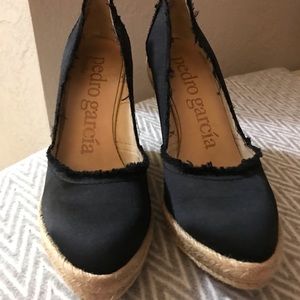 Pedro Garcia Felicity Frey espadrille heel wedges